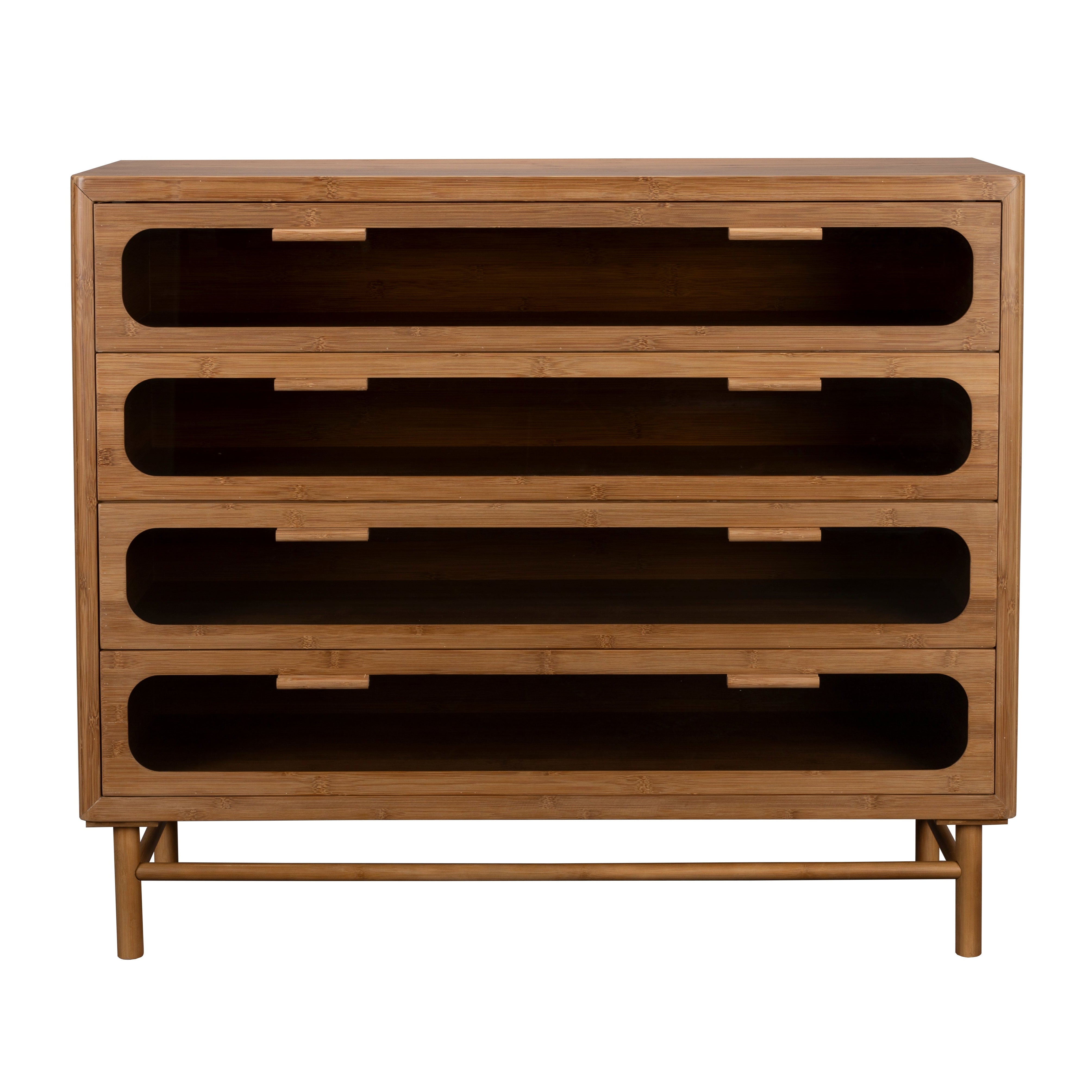 Dutchbone Caroun Natural Bamboo Chest of Drawers